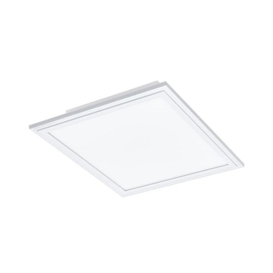 Eglo salobrena plafoniera led dimmerabile 2700k-65000k quadrata controllo remoto app
