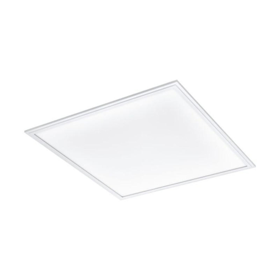 Salobrena eglo plafoniera quadrata smart led 21w dimmerabile 2700k-6500k controllo remoto app