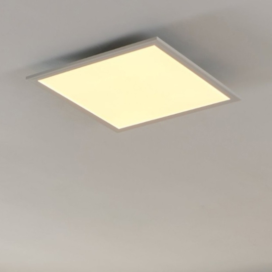 Salobrena eglo plafoniera quadrata smart led 21w dimmerabile 2700k-6500k