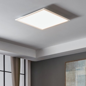 Salobrena plafoniera quadrata led da 2700k a 6500k dimmerabile rgb smart eglo