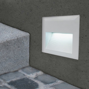 Visualizza i dettagli per Segnapasso da incasso per esterno grigio led 3,5w 4000k eglo zimba Segnapasso da incasso per esterno grigio led 3,5w 4000k eglo zimba