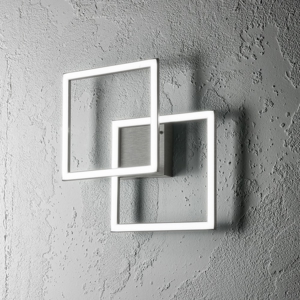 Gea luce afrodite applique da parete led 28w 3000k moderno