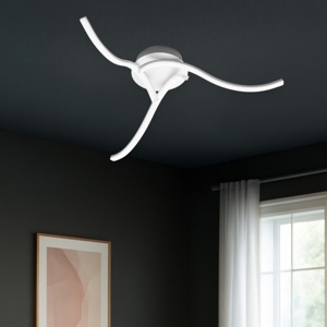 Gea luce tessa plafoniera moderna led 23w 4000k ultramoderna
