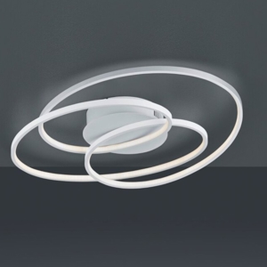 Plafoniera per camera da letto moderna led 3000k dimmerabile bianca