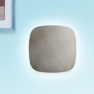 Gea luce step applique da parete di design led 45w 3000k quadrata