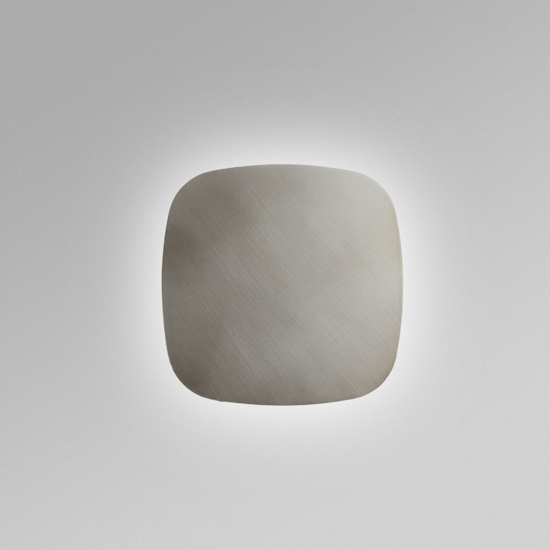 Gea luce step applique da parete di design led 45w 3000k quadrata
