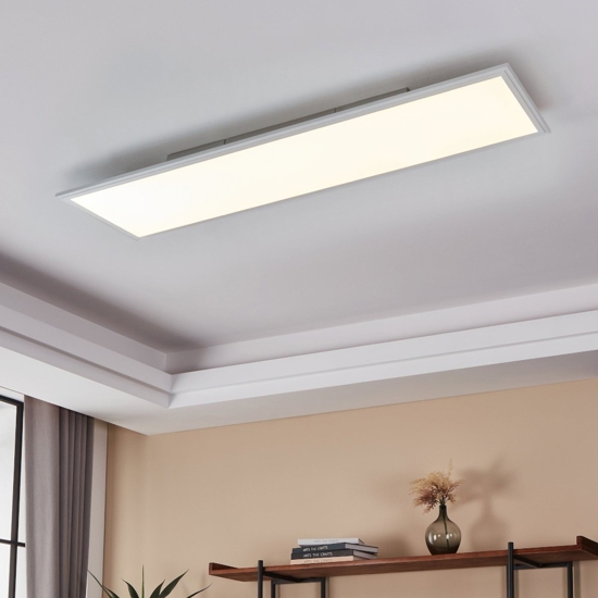 Pannello led 120x30 40w 4000k 5500 plafoniera eglo salobrena