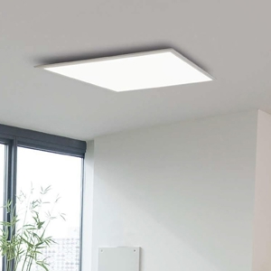 Salobrena eglo plafoniera per cucina led 21w rgb 45x45 quadrata dimmerabile