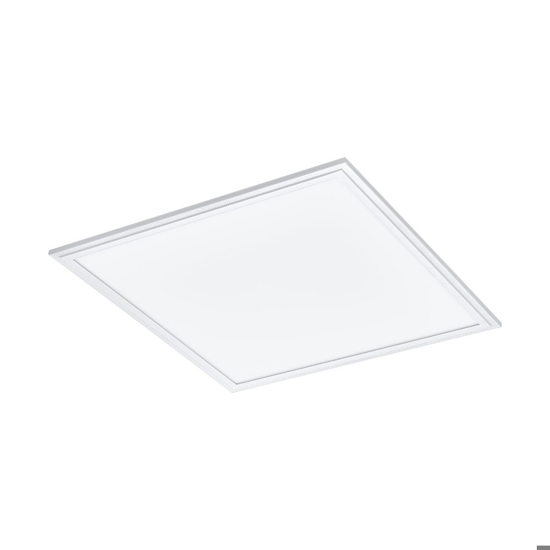 Salobrena eglo plafoniera per cucina led 21w rgb 45x45 quadrata dimmerabile