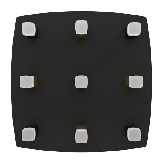 Plafoniera led design originale per salotto estanterios eglo