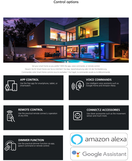 Plafoniera bianca led 21w rgb dimmerabile app moderna eglo saliteras