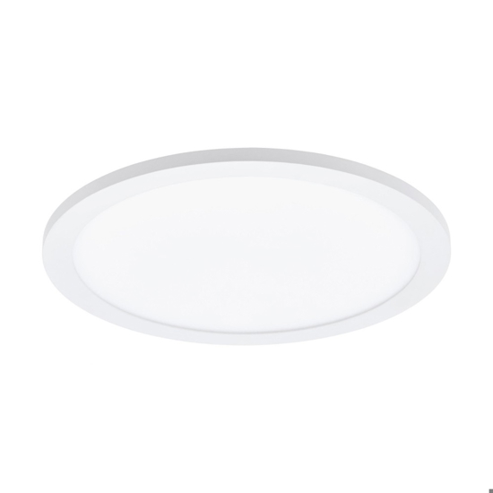 Plafoniera led rotonda dimmerabile 28w 4000k bianca sarsina eglo