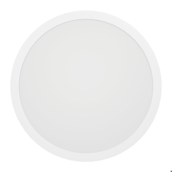 Plafoniera led rotonda dimmerabile 28w 4000k bianca sarsina eglo
