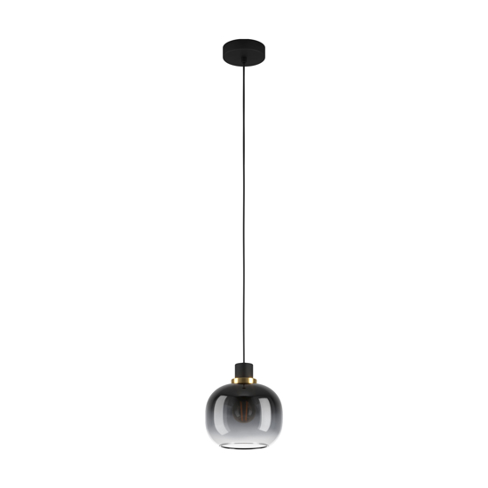 Eglo oilella lampada in vetro da comodino per camera da letto