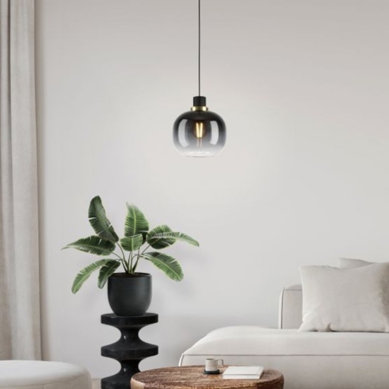Eglo oilella lampada in vetro da comodino per camera da letto