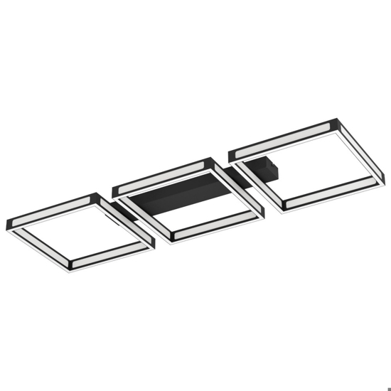Eglo altaflor plafoniera led 3000k 36w design geometrico