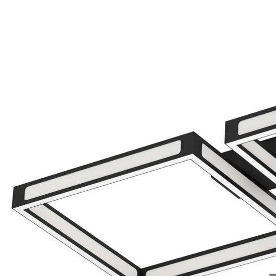 Eglo altaflor plafoniera led 3000k 36w design geometrico