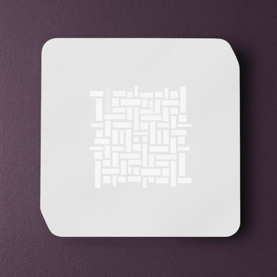 Gea luce pixel plafoniera moderna led 56w 3000k bianca minimal