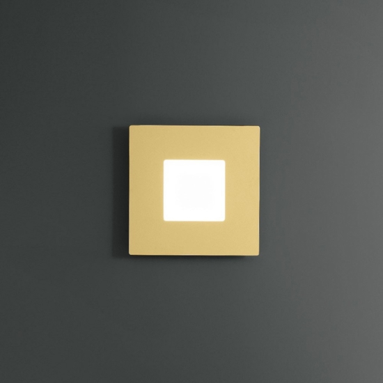 Gea luce plafoniera moderna bilde led 39w 3000k quadrata