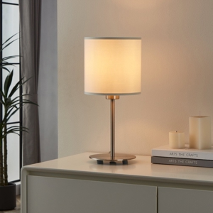 Abat jour da comodino per camera da letto moderna pasteri eglo