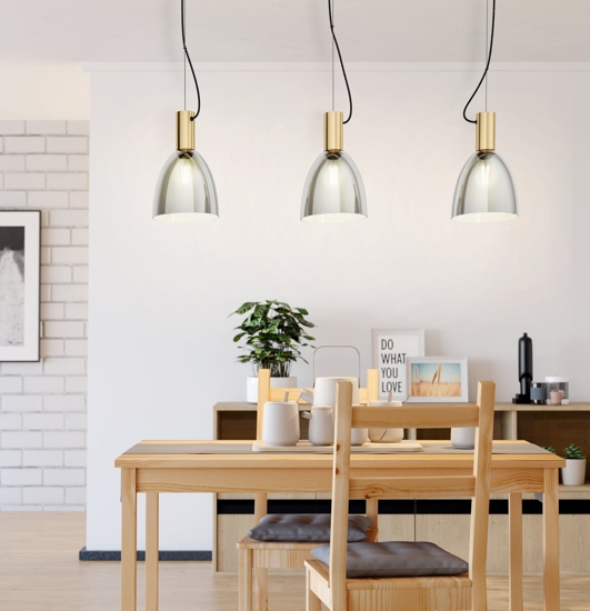 Lebalio eglo lampadario da cucina oro moderno