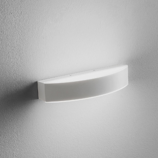 Gea luce gap applique da parete led 20w 3000k design moderno