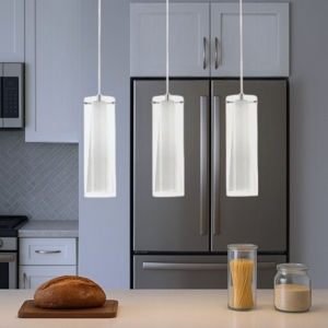 Lampadario per cucina moderna 3 luci pinto eglo