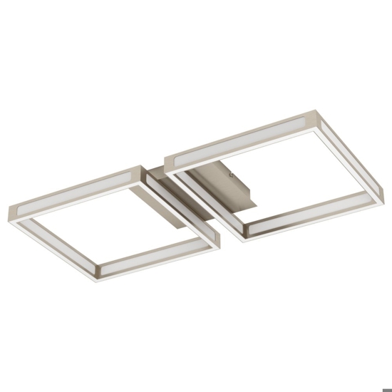 Altaflor eglo plafoniera per soggiorno moderno led 24w 3000k