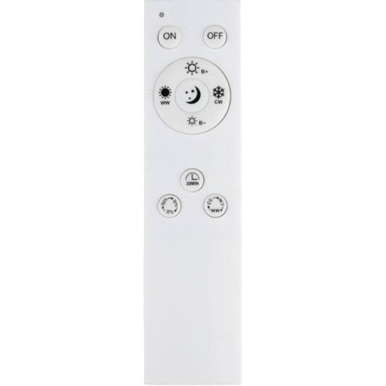 Monirote eglo plafoniera led 37w 3000k a 6500k nickel moderna dimmerabile