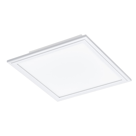 Pannello led 30x30 plafoniera 16w 4000k quadrato eglo