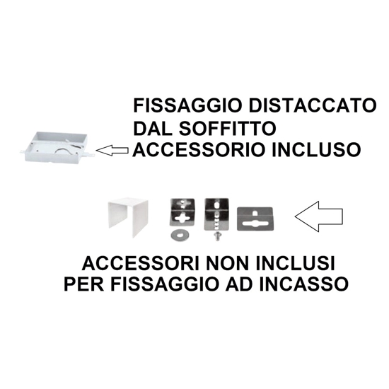 Pannello led 30x30 plafoniera 16w 4000k quadrato eglo