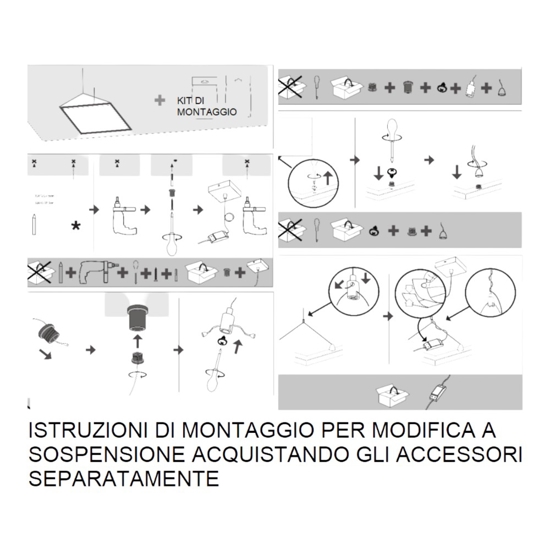 Pannello led 60x60 40w 4000k plafoniera per ufficio eglo salobrena