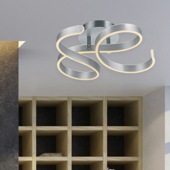 Plafoniera led 3000k dimmerabile design originale