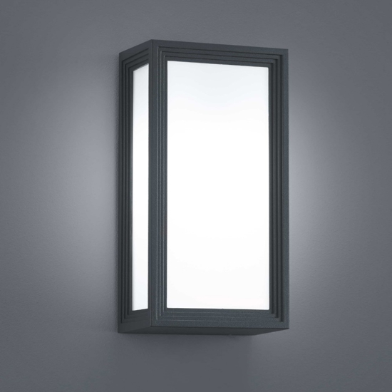 Applique da esterno antracite moderna verticale orizzontale