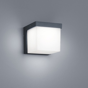 Applique cubo antracite per esterno led 4,5w 3000k