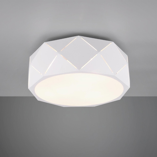 Plafoniera moderna bianca design per interni