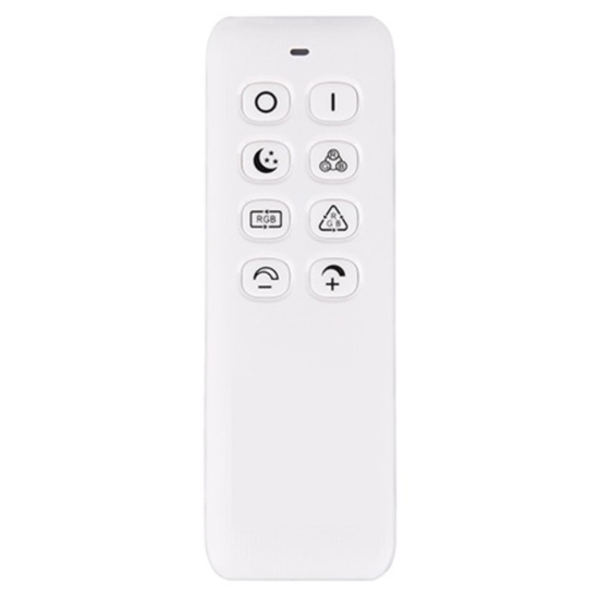 Plafoniera led da 2700k a 6000k tricolor moderna nickel con telecomando