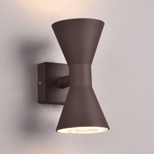 Applique corten per esterno ip44 moderna