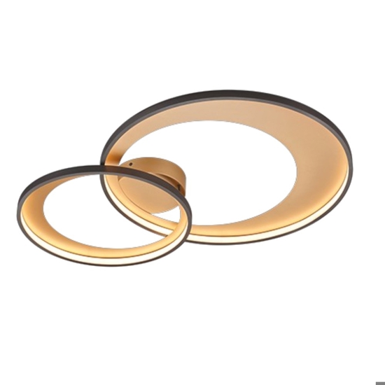 Plafoniera moderna circolare led 3000k dimmerabile