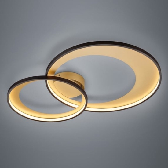 Plafoniera moderna circolare led 3000k dimmerabile