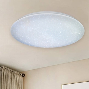 Plafoniera moderna effetto stelle led da 3000k a 5500k tonda