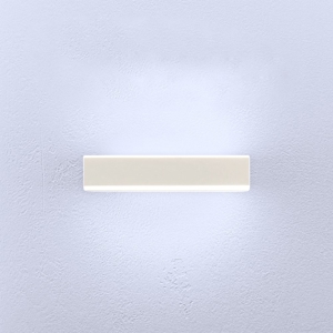 Gea luce gap applique da parete led 16w 4000k bianco moderno