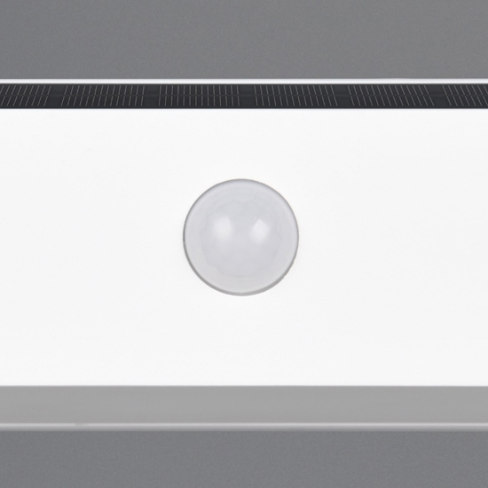 Applique bianca da esterno led 6w sensore di movimento