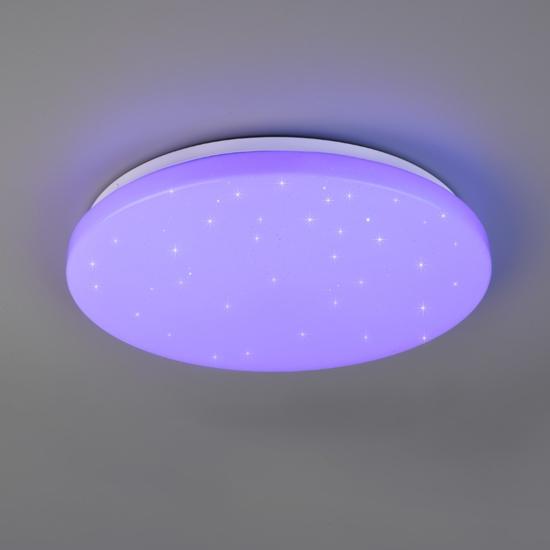Plafoniera moderna cielo stellato led da 3000k a 6000k rgb tonda