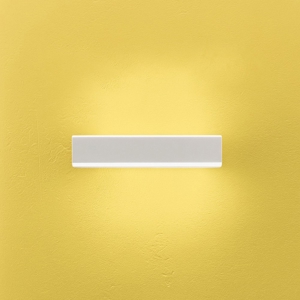 Gea luce gap applique da parete led 24w 3000k per salotto