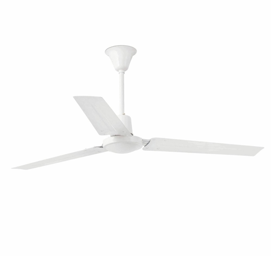 Ventilatore da soffitto a pale bianco 28mq