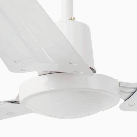 Ventilatore da soffitto a pale bianco 28mq