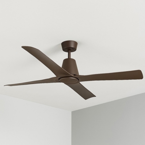 Ventilatore per esterno da soffitto a pale marrone 18mq