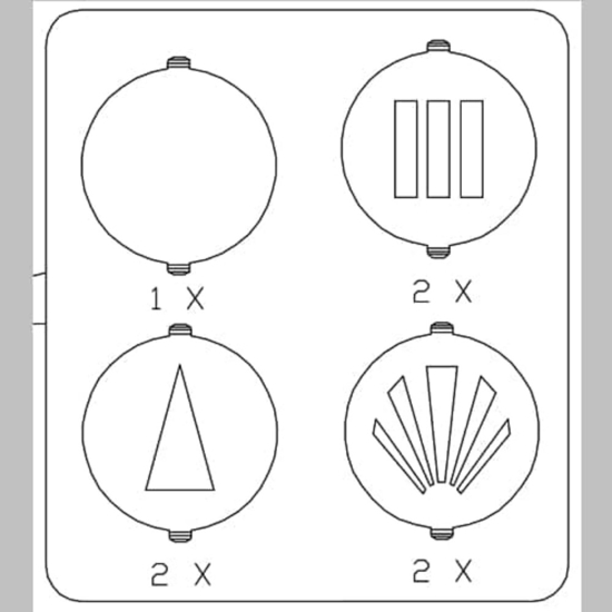Applique da esterno cubo nero 4w 3000k fasci di luce regolabili