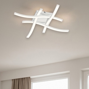Plafoniera design led 20w bianca 4000k moderna